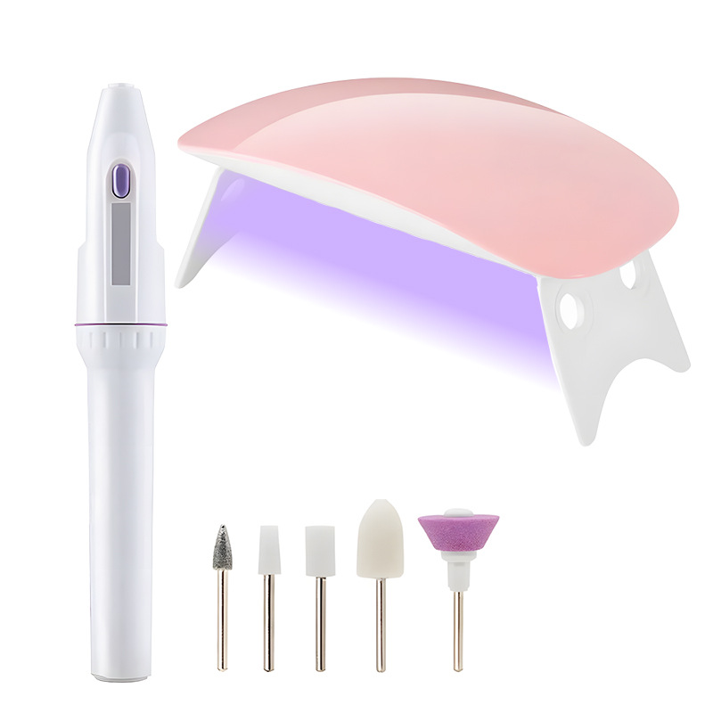 Home nail UV lamp manicure machine set with dryer