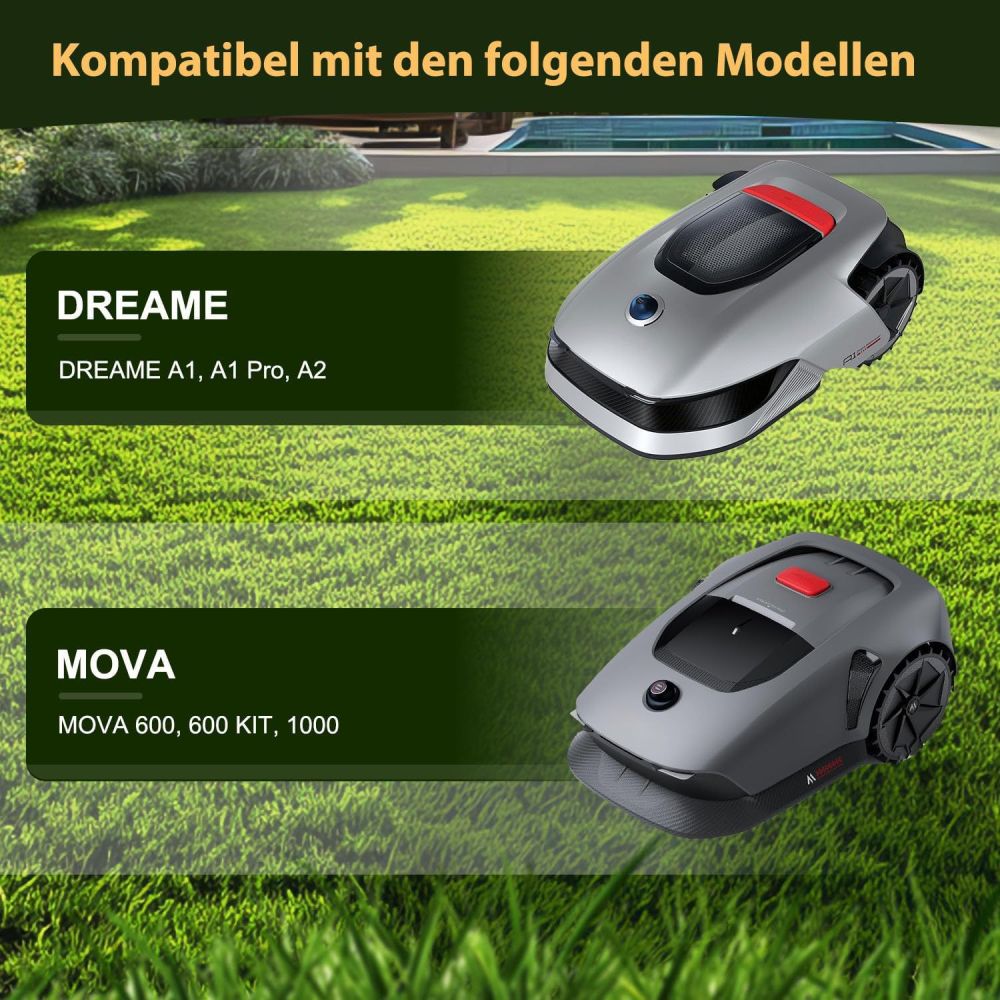 DREAME MOVA Robotic Lawn Mower Blade and Turntable