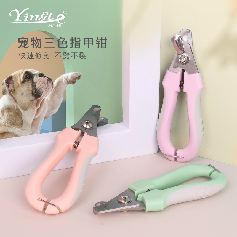 Edelstahl-Krallenschere für Haustiere, Nagelschere für Hunde, Krallenschneider für Katzen, speziell für Haustiere, Katzenkrallenschneider, tragbares Design