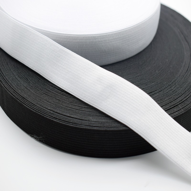 Black and White Elastic Band, 1.5 / 2 / 2.5 / 3 / 3.5 / 4 / 5 cm