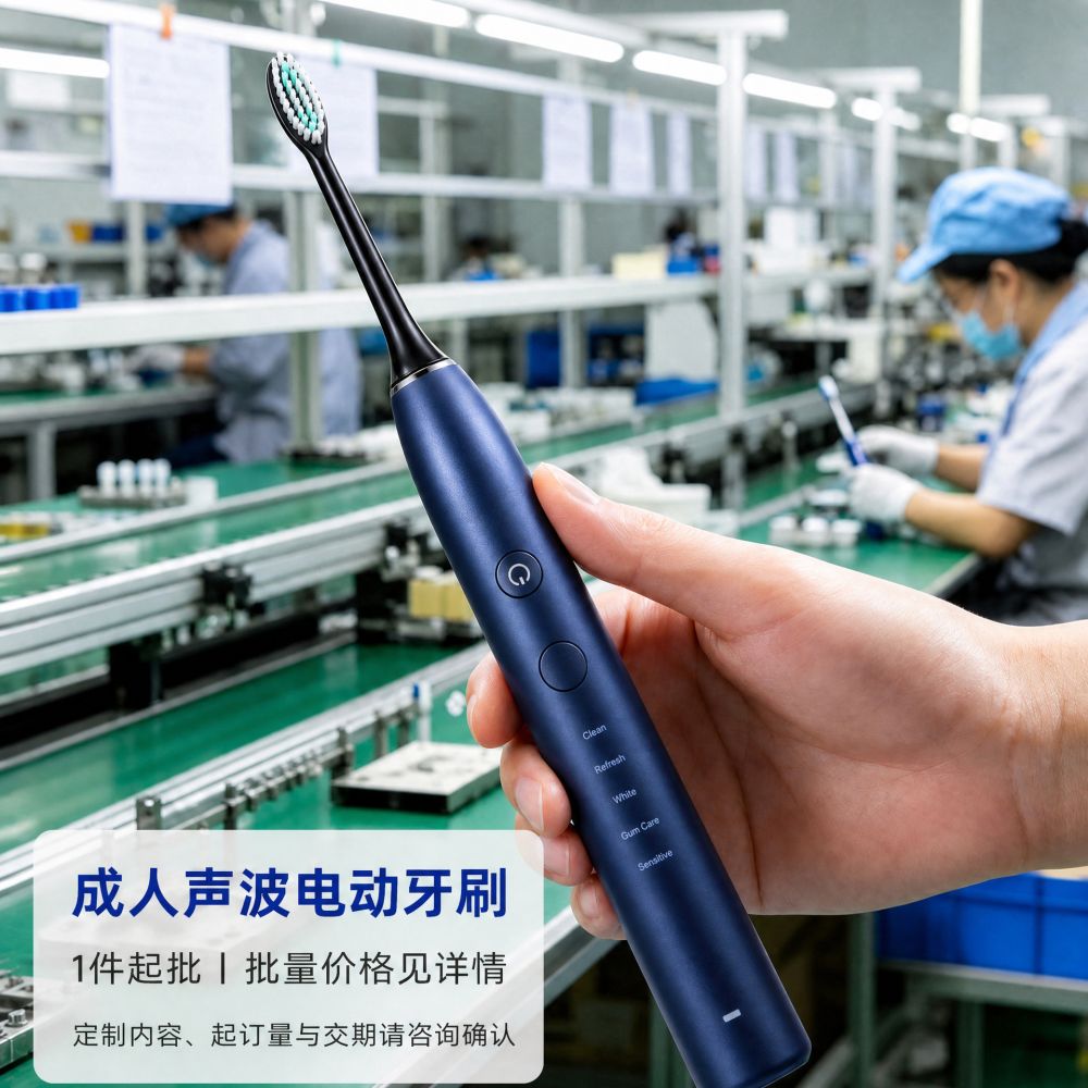 Electric Toothbrush Sonic Adult Rechargeable Couple Style Soft Bristle Fully Automatic Factory Direct Wholesale Couple Gift Welfare