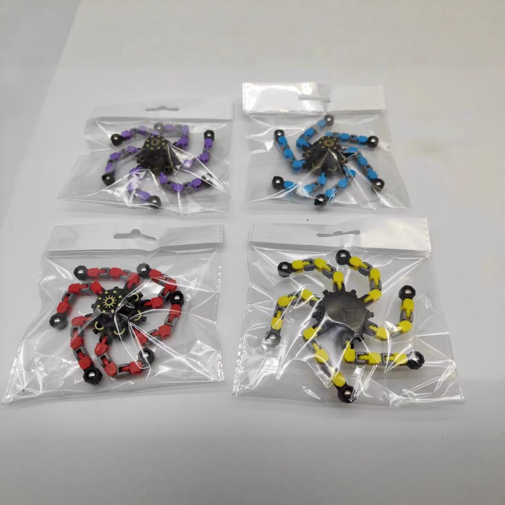 Mechanical Chain Gyro Stress Relief Toy, Transformable Fidget Toy