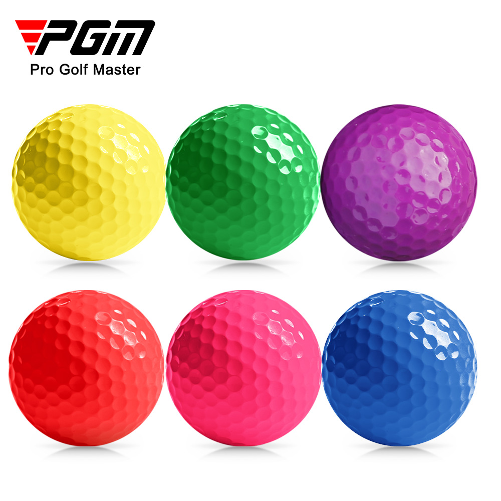 PGM Golf-Trainingsball, zwei- und dreilagig, mehrfarbig