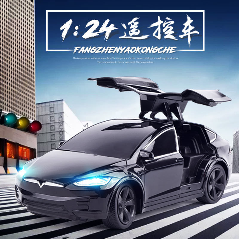 Tesla Model Remote Control Toy Car with Openable Doors