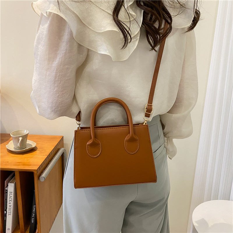 Neue kleine Handtaschen für Damen 2022 beliebte neue koreanischer Stil Mode Crossbody Tasche Internet berühmte Mode Textur Schultasche - 4