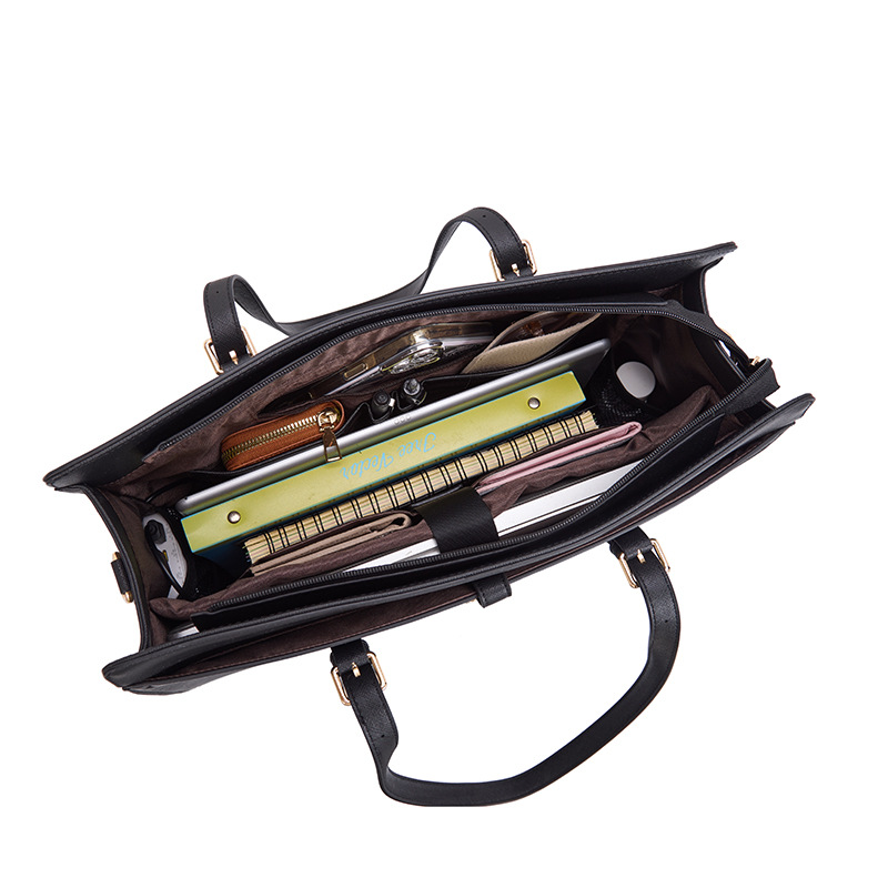 Lagerbestand Damen-Handtasche für 15,6 Zoll Notebook Einschulter Schrägtasche großer Beutel Business Pendler Guangzhou Großhandel - 5