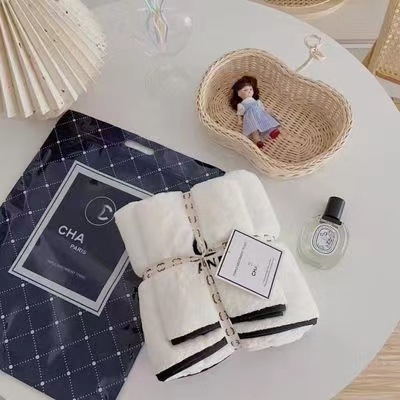 Banyo havlusu 2'li set, mercan kadife, hızlı kuruyan - 1
