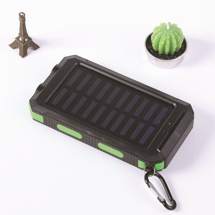 Miyi Grenzüberschreitender Außenhandel Amazon Bestseller Outdoor Solarenergie Powerbank 20000mah wasserdicht Kompass Stromversorgung - 9