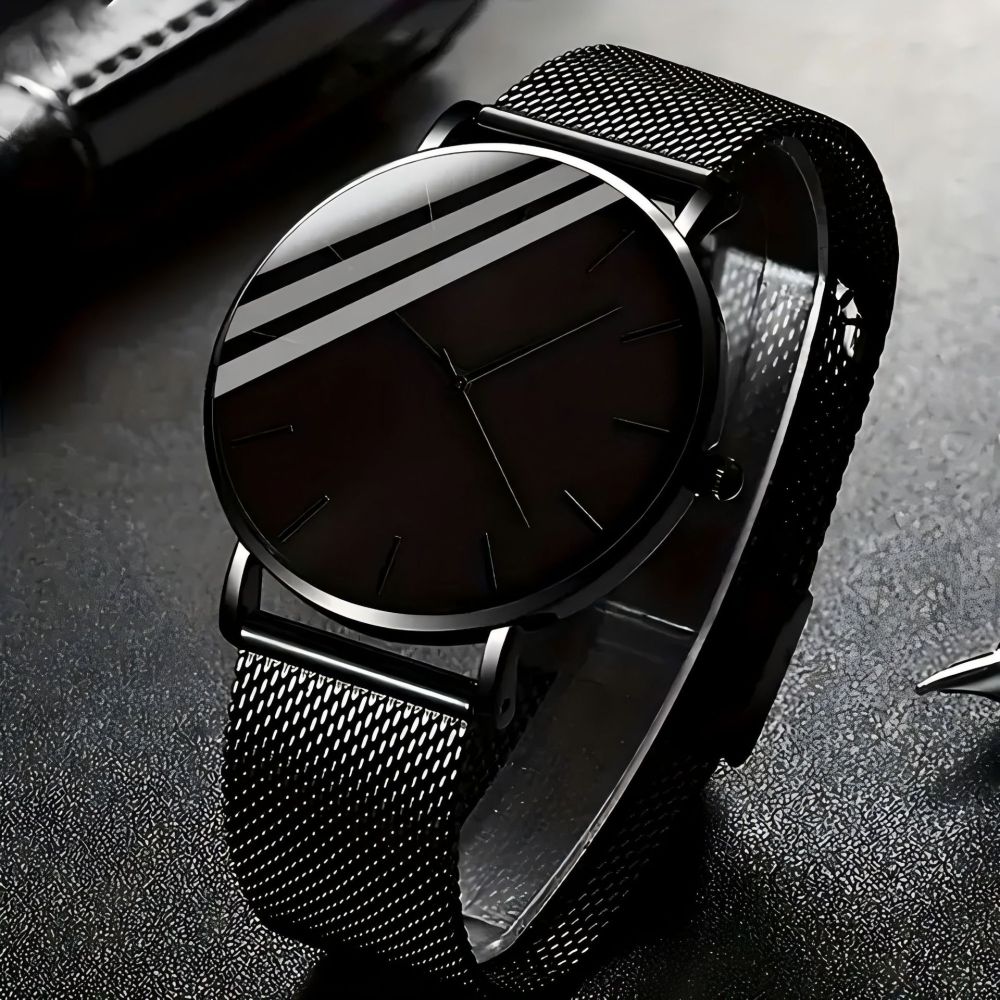 Men's quartz watch alloy youth student style