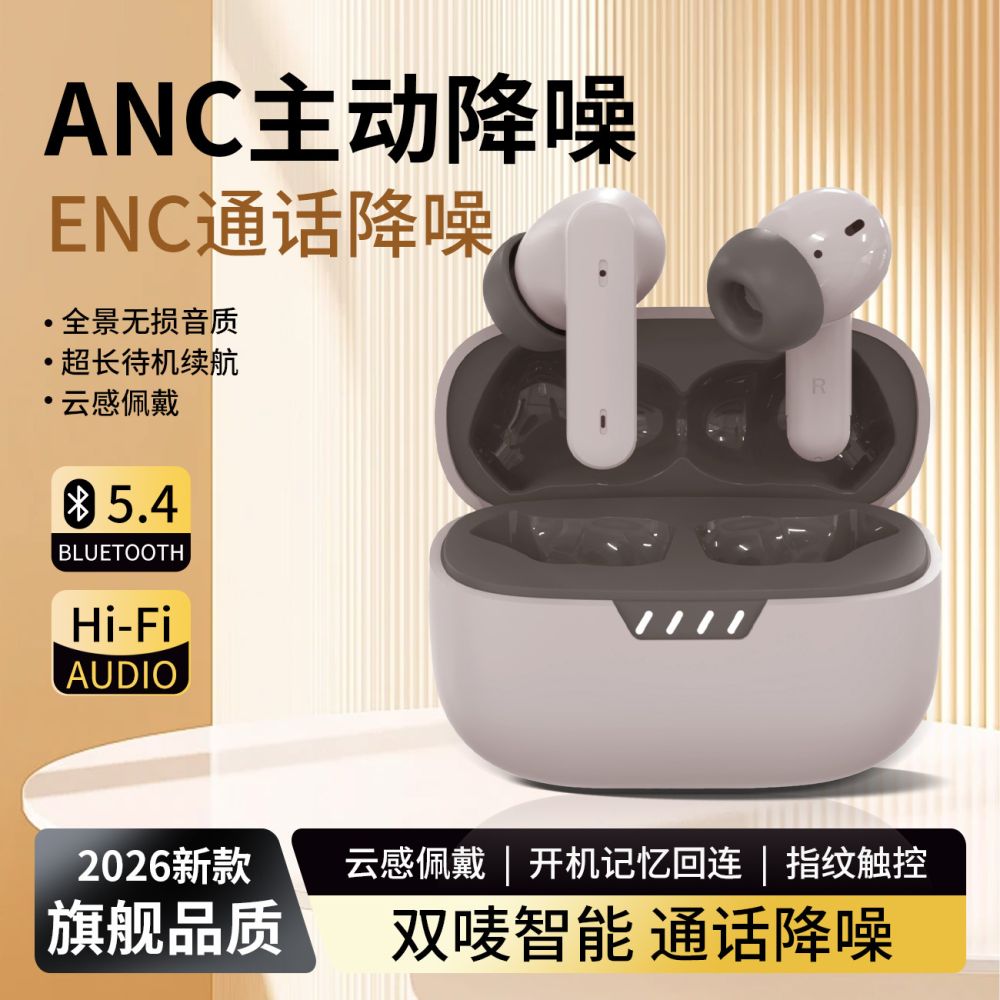 WT01 Kablosuz Bluetooth Kulaklık, ANC Gürültü Engelleme, JBL Uyumlu