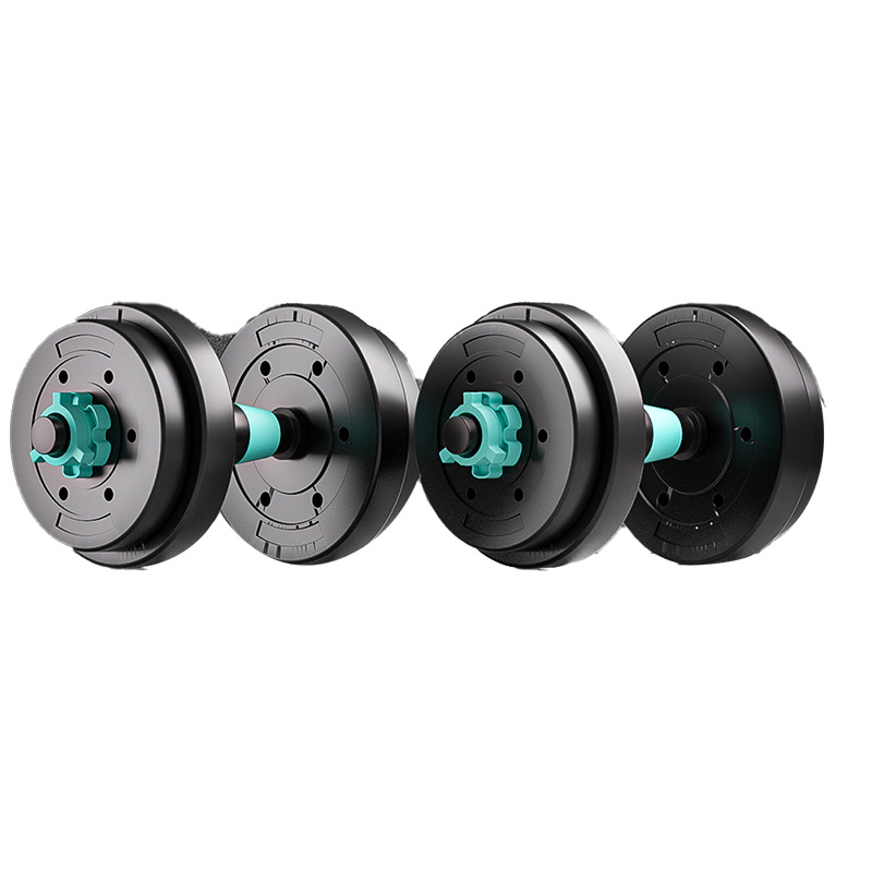 Detachable dumbbell men's fitness, home set, adjustable weight