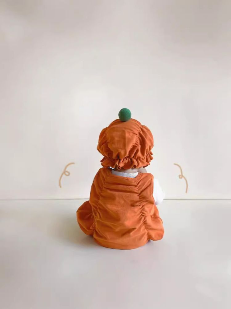 26 neue Herbst-Babystrampler im koreanischen Stil, modisches Halloween-Kürbis-Design, festlicher Strampler für Babys.