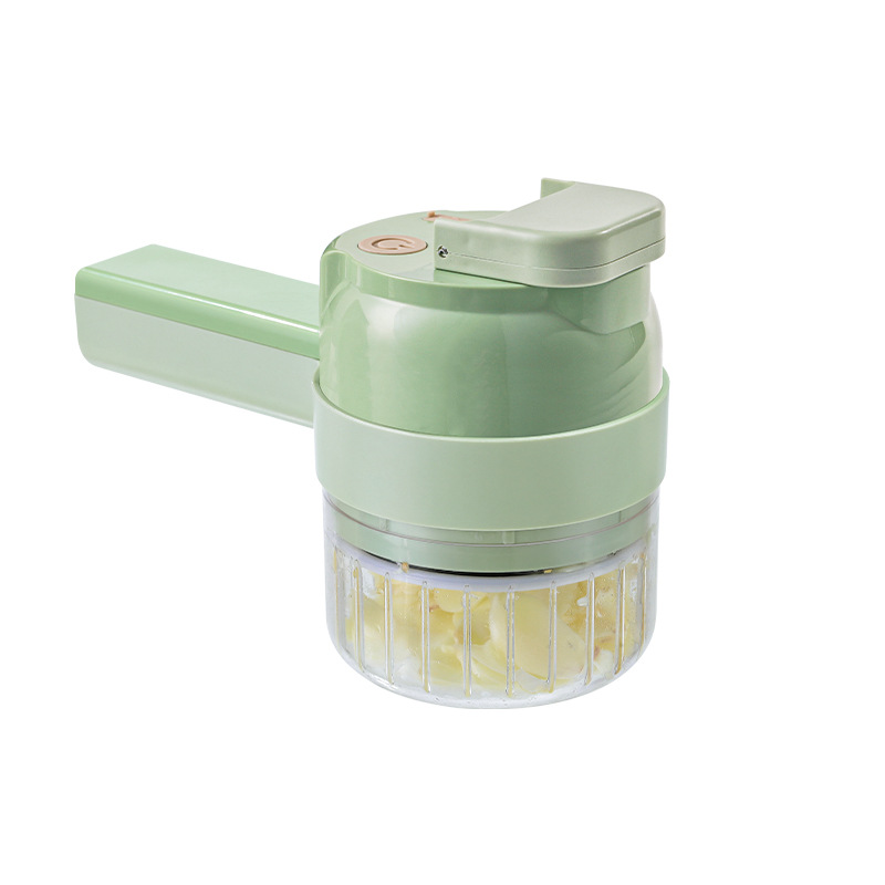 Gatling vegetable cutter new multifunctional home slicing tool storm electric garlic press hand-type kitchen robot. - 6