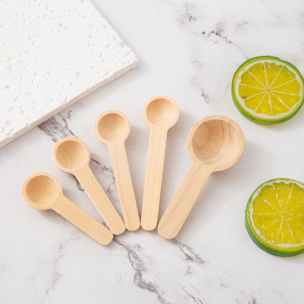Mini lotus tahta kaşık, küçük tahta kaşık, çocuk küçük tahta kaşık, ilaç tozu kaşığı, tahta kaşık, karıştırma kaşığı, bal kaşığı, kahve çekirdeği ölçüm kaşığı