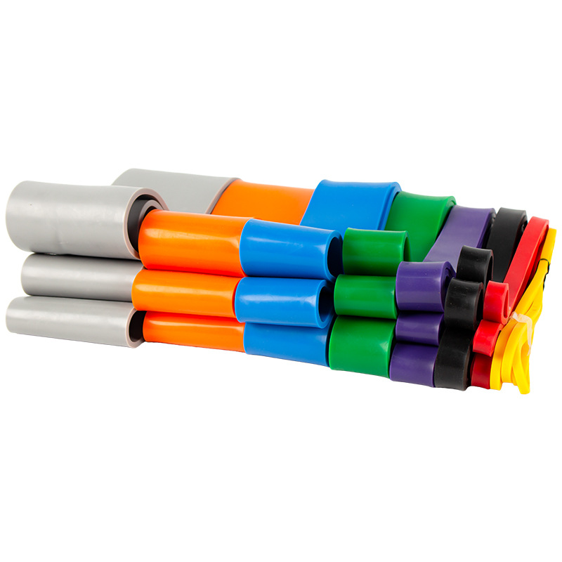 Direnç Bandı Egzersiz Bandı Elastik Halka Fitness Bandı Ev Antrenmanı Erkek Kadın Güç Antrenmanı Yoga Germe Antrenmanı Çekme - 3