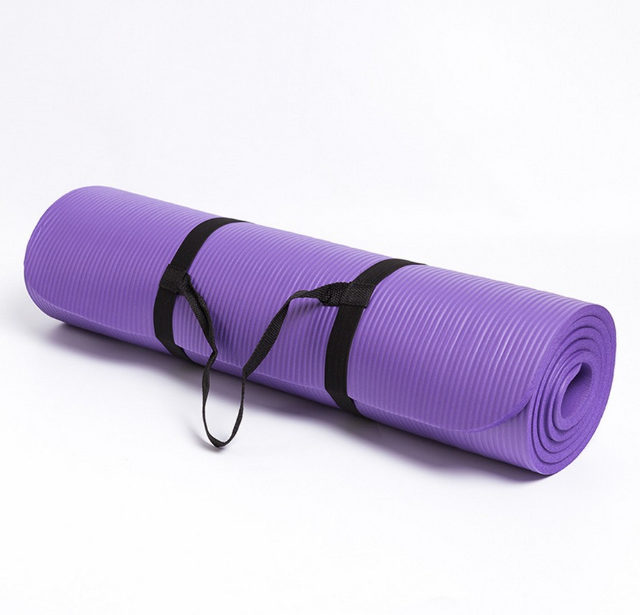 Factory Direct Wholesale NBR Yoga Mat Extended and Thickened Non-Slip Dance Fitness Floor Mat Dropshipping