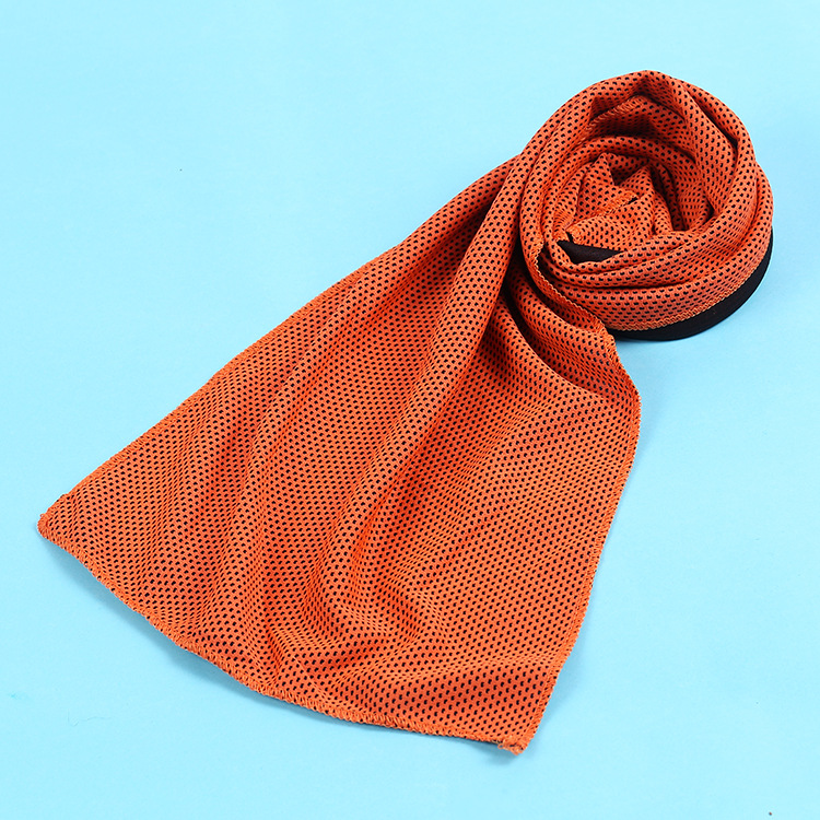 Cooling towel, outdoor cooling sports towel, transport labor sweat-wiping quick-drying polyester cold towel wholesale - 10