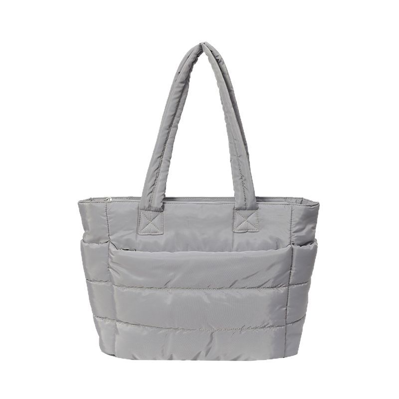 Grenzüberschreitende Damen-Baumwoll-Tragetasche, leichte Laptop-Tasche, Vorstadt-Großraumreisetasche, Schultasche, individualisiertes LOGO - 6