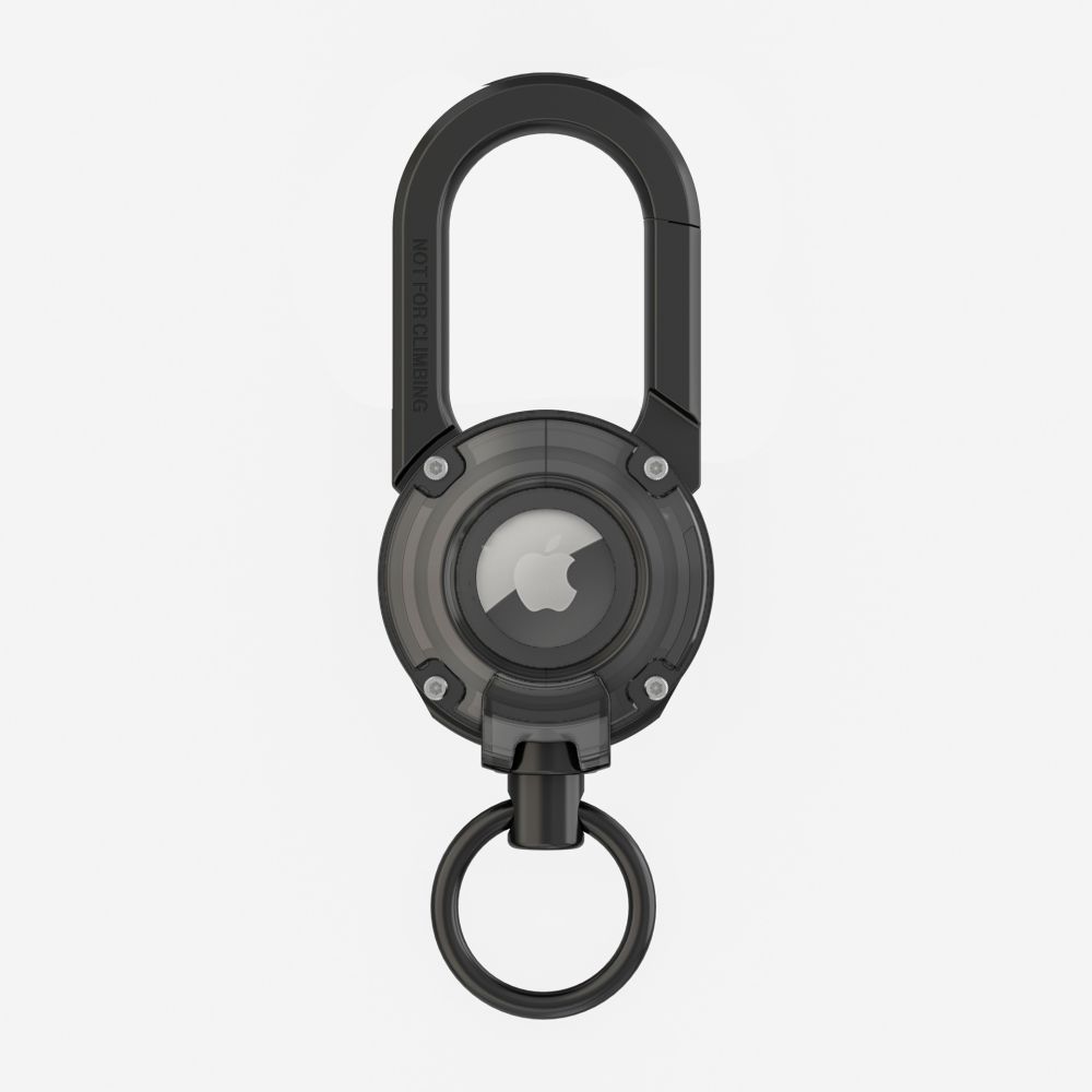 Neues grenzüberschreitendes Metall-Karabinerhaken für Apple AirTag Ortungs-Schutzhülle, Schlüsselanhänger, Anti-Verlust-Zubehör