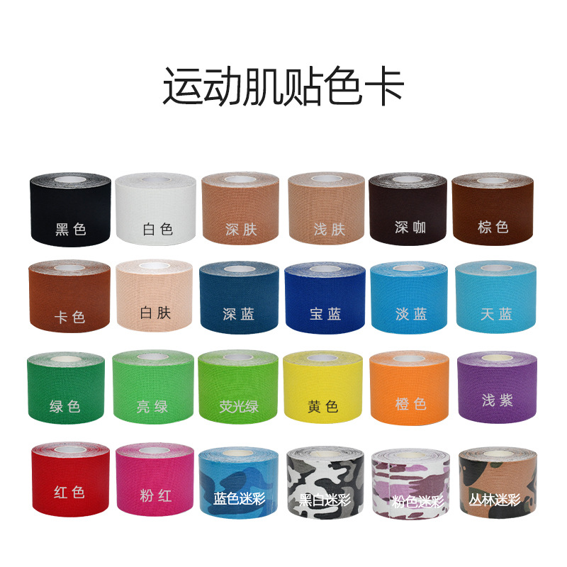 Kinesologie-Tape, Muskel-Tape, Brust-Tape, elastisches Sport-Schutz-Tape, Lifting-Bandage