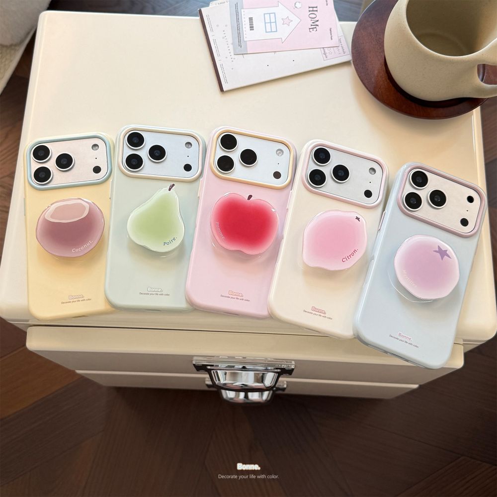 Phone Case for iPhone 17 Pro Max with Fruit Stand, Shockproof