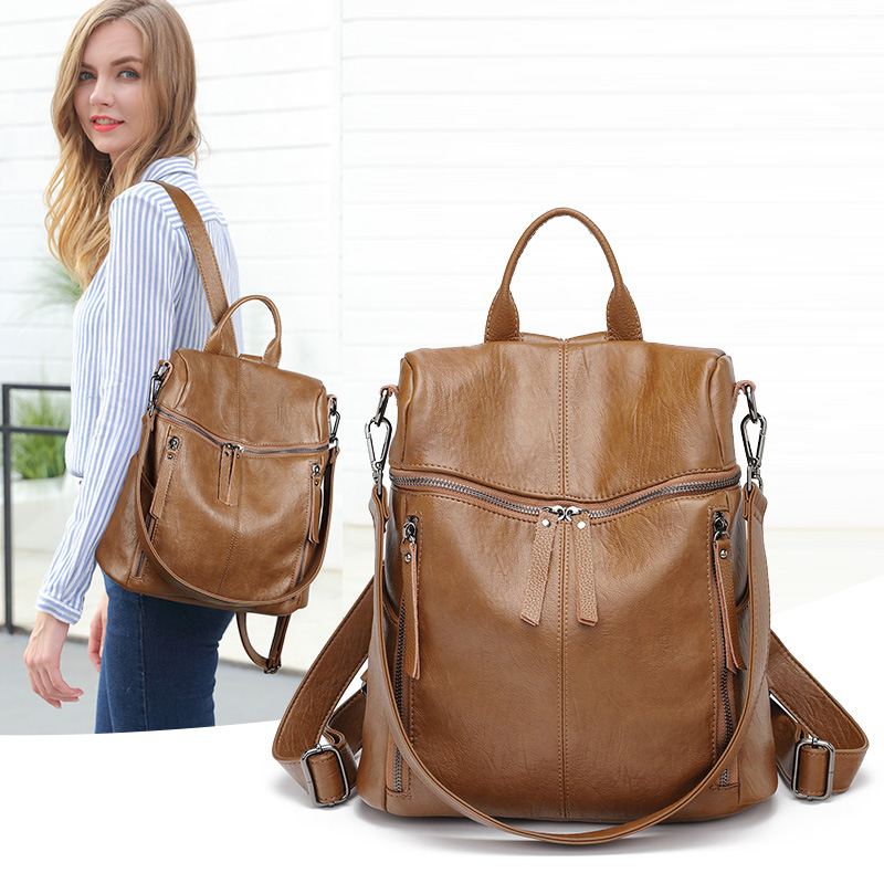 Schulrucksack, Rucksack, kleine Damen-Business- und Pendler-Rucksack, Frühling 2025 Reise, modisch, vielseitig, minimalistischer Uni-Studenten-Rucksack