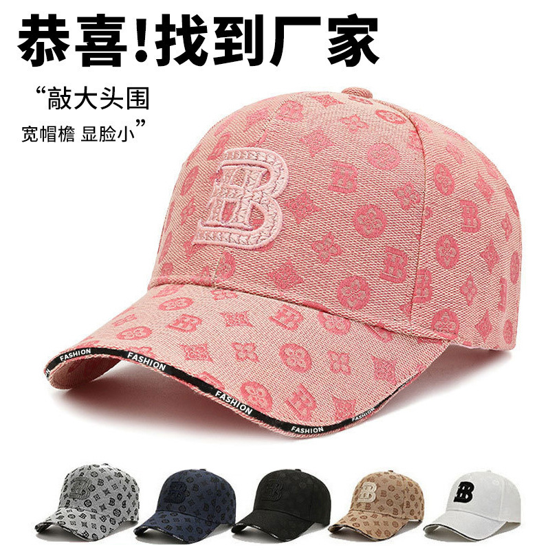 Cross-border Wholesale Presbyopic Luxury Duck Tongue Cap High-end Sun Hat Women's Anti-UV Sunshade Cap Summer Fashion Trendy