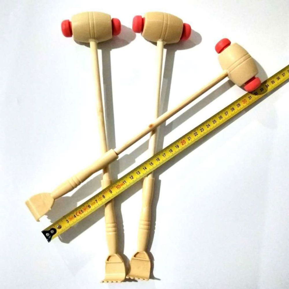 Back Tapping Massage Hammer, Handheld Acupressure Meridian Massager - 1