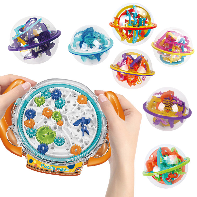 Intelligenz-Labyrinthball, tragbares magisches Kinderspielzeug