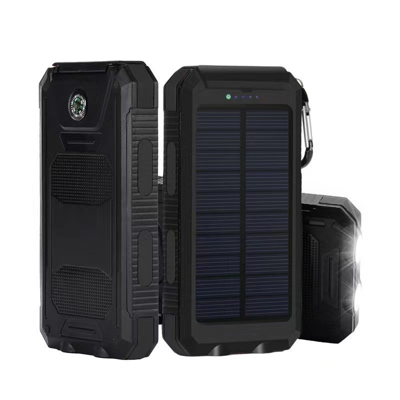 Miyi Grenzüberschreitender Außenhandel Amazon Bestseller Outdoor Solarenergie Powerbank 20000mah wasserdicht Kompass Stromversorgung - 5