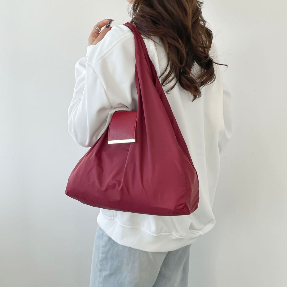 Cross-border INS Style Keychain Storage Pouch Large Capacity Eco-friendly Canvas Bag Convenient Shopping Bag Pendant Accessory Pack