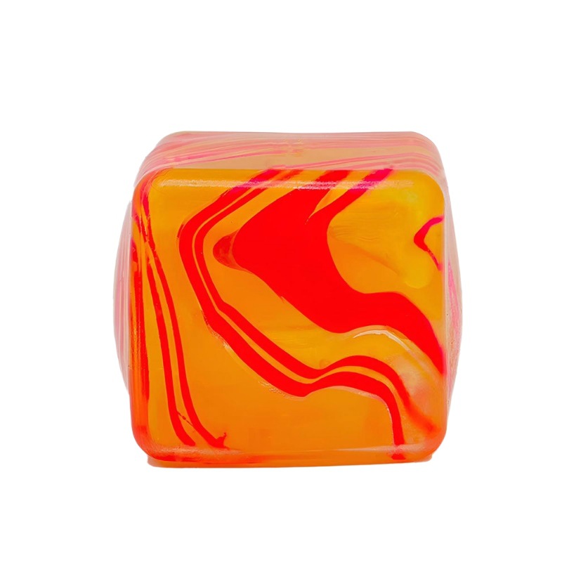 Cross-border Needoh Style Marble Ice Cube Stress Relief Fidget Toy Cube Block Maltose Squeeze Factory - 6
