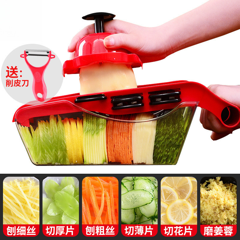 家用多功能切菜器土豆丝切丝器土豆片切片刨丝神器厨房用品