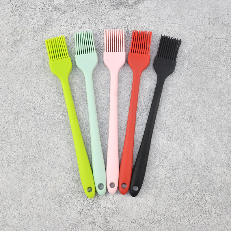 Silikon-Spachtler-Dreiteiliges Set All-in-One-Spachtler-Set Küchenbackwerkzeuge Kuchencremes-Spachtler Silikon-Ölpinsel - 5