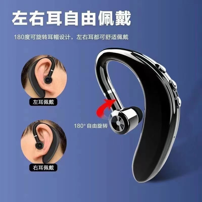 Mono Bluetooth-Kopfhörer fürs Fahren, Over-Ear-Stil, extrem lange Standby-Zeit
