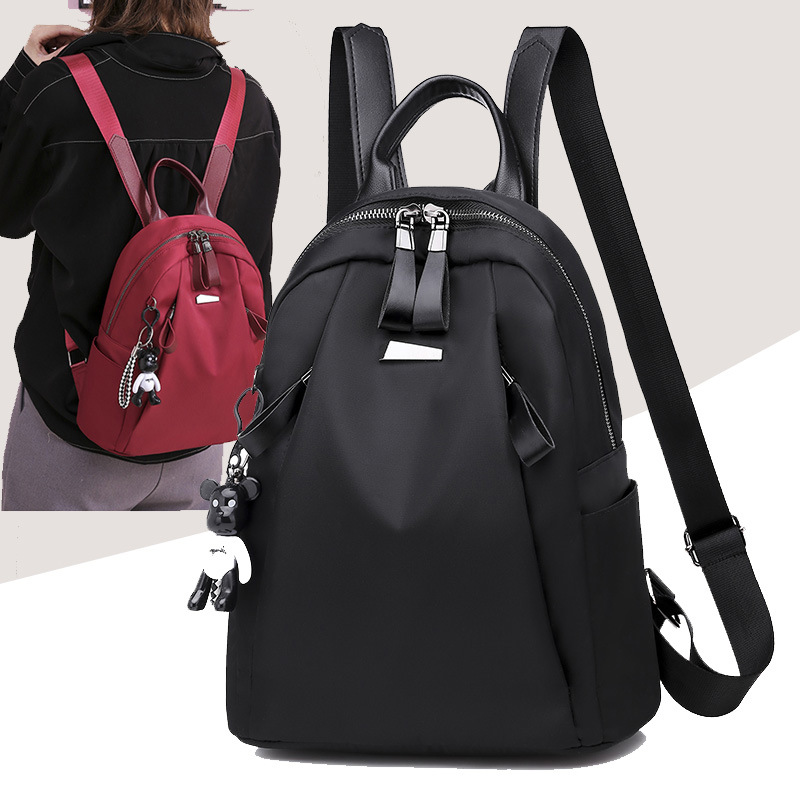 Oxford-Stoff Rucksack für Damen hochwertige Reise leicht, wertvoller Tagesrucksack Damen modischer Rucksack