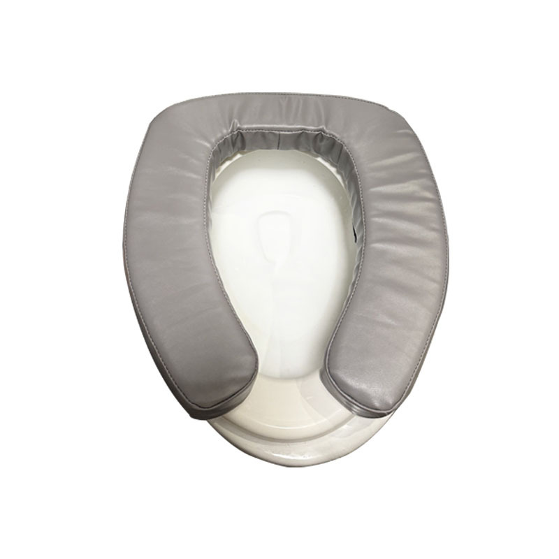 Waterproof Velcro Toilet Seat Cover, Soft Raised Thickened Cushion