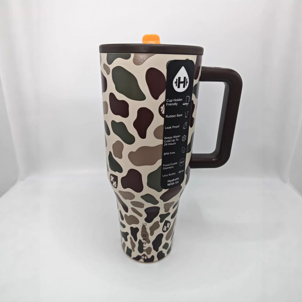 HYDROJUG 32oz/40oz Kulplu Sızdırmaz Kapaklı Büyük Kapasiteli Araç Termosu