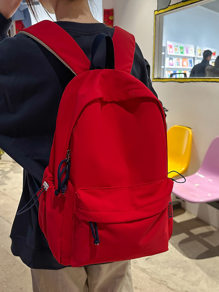 Leichter Schulrucksack für Mittel- und Oberschüler sowie Studenten, vielseitiger Freizeitrucksack mit großem Fassungsvermögen, Unisex-Doppelschulter-Rucksack
