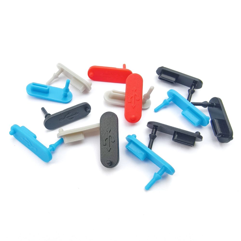 USB Type-C silicone dust plug, waterproof, charging port
