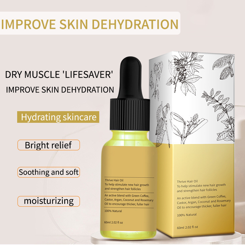 Gelbes nährendes Haaröl, THRIVE GROWTH HAIR OIL