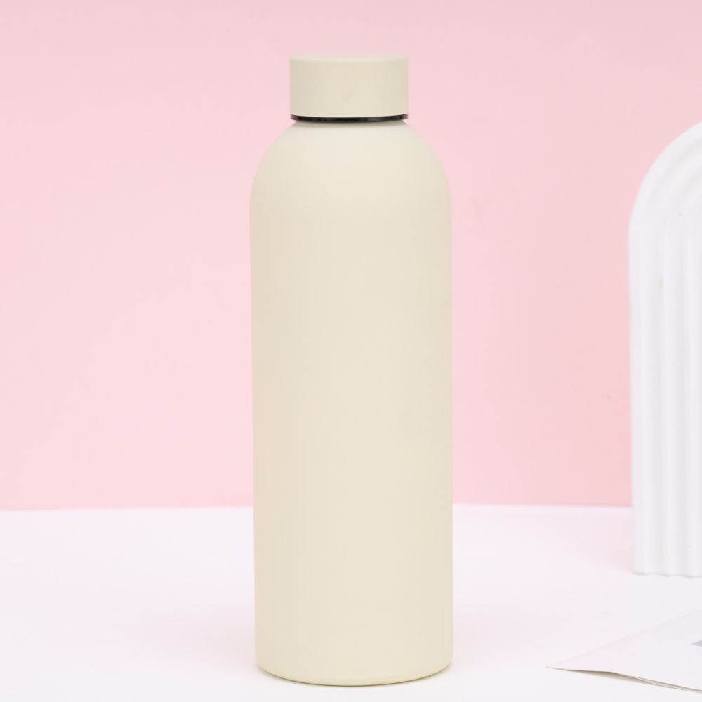 American small-mouth thermos bottle cup portable outdoor sports water bottle rubber-coated water cup 304 stainless steel thermos cup - 9