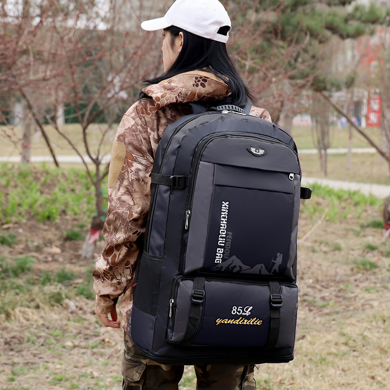 85-liter waterproof hiking backpack