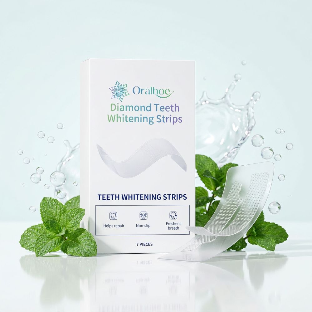 Oralhoe Brightening Tooth Strips, Enamel Protection