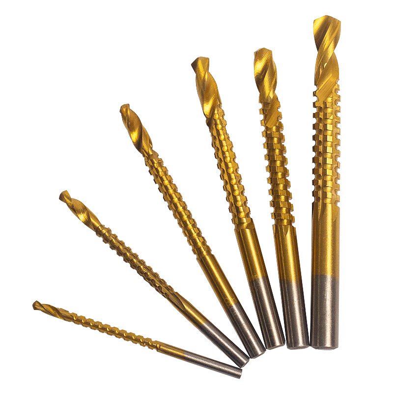 3-8mm Saw Drill Bit, Twist Drill, Woodworking Groove Cutting Tool