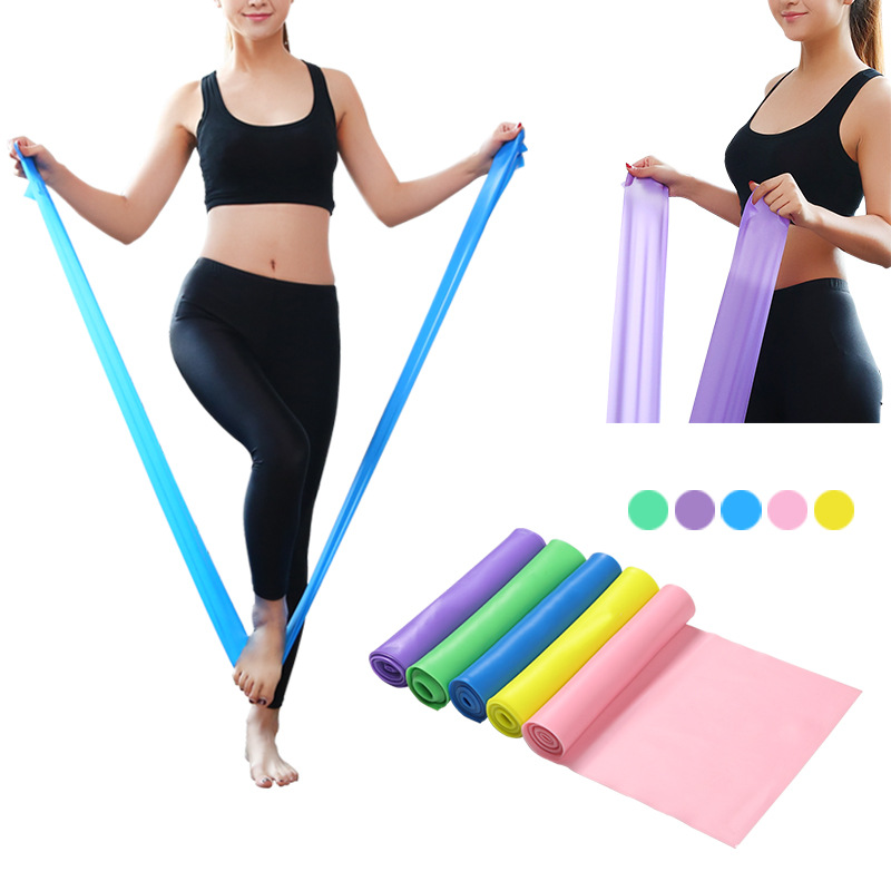 Yoga Resistance Band for Glute, Shoulder and Back Stretch Training