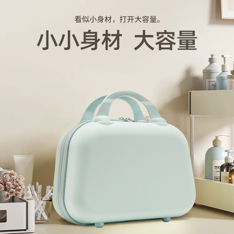 Selected Hot-Selling 12-inch Luggage, Large Capacity, Premium Look, Handheld Travel Bag for Women, Small Cosmetic Case, Storage Bag
