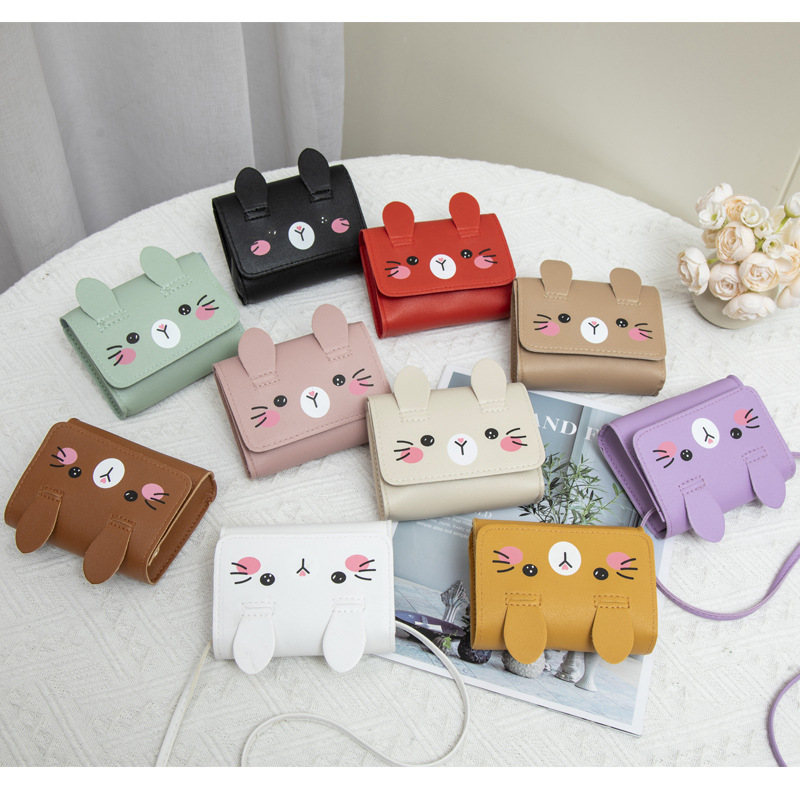 Women's bag 2023 new style cartoon crossbody small square bag mini bag mini gift bag children's bag - 3