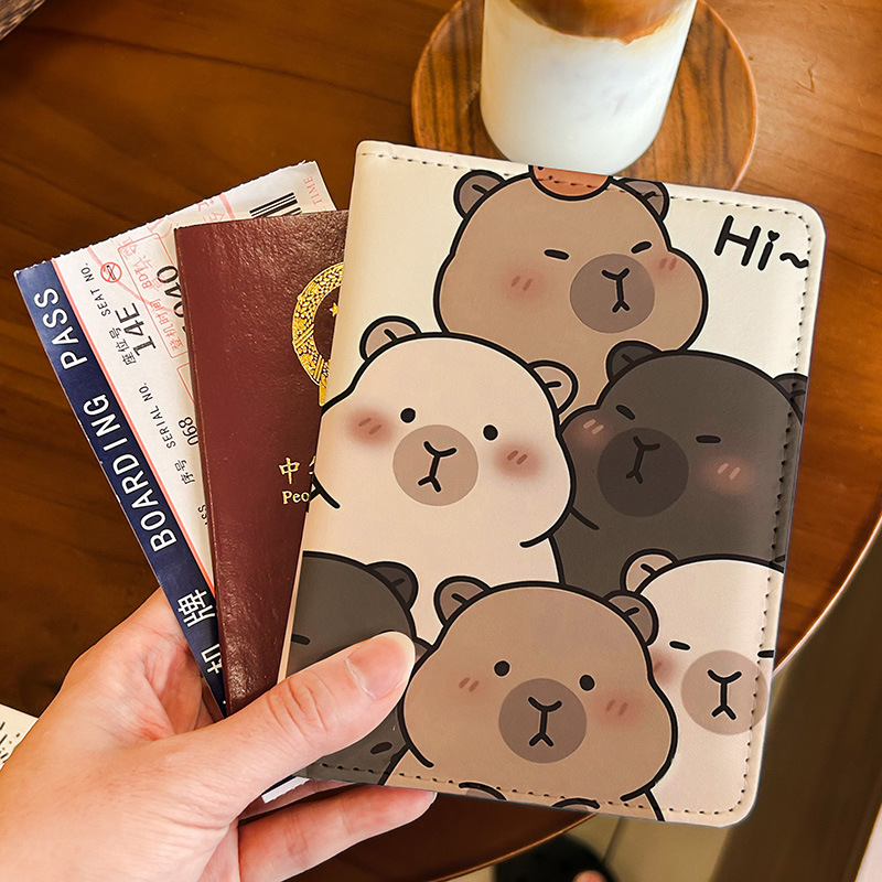 Passport Holder, Protective Document Bag, Multifunctional Card Holder
