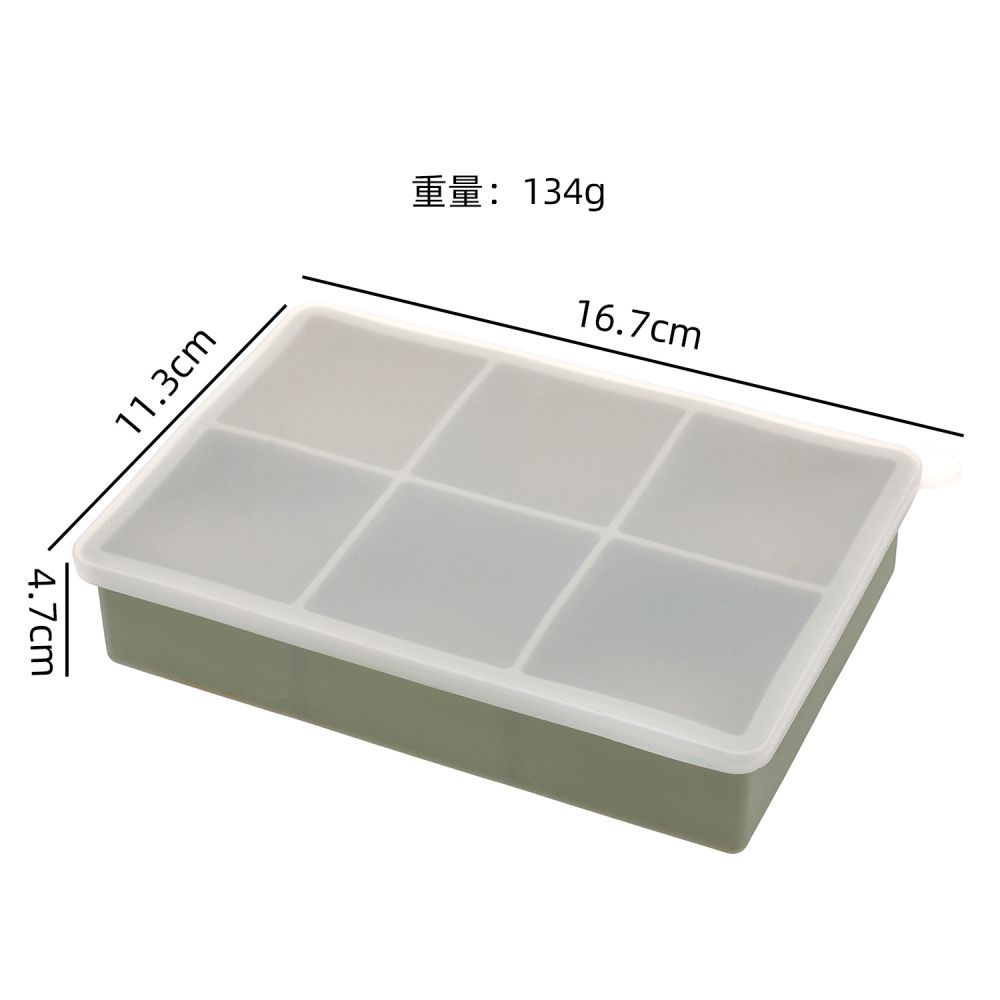 Grenzüberschreitende Bestseller-Silikon-Eiswürfelform, leicht zu entformen, schnell gefroren, geruchlos, 24er-Gitter, 15er-Gitter, 37er-Gitter, Lebensmittel-Qualität Eiswürfelmühle - 8